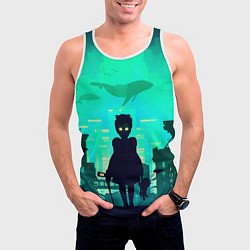 Майка-безрукавка мужская Сестричка из Рапчера, цвет: 3D-белый — фото 2