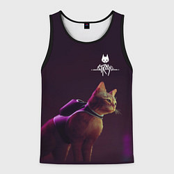 Мужская майка без рукавов Stray: Wandering Cat