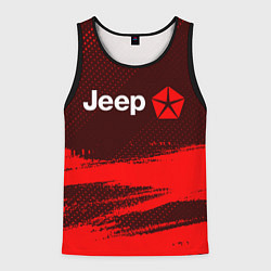Мужская майка без рукавов JEEP Яркий