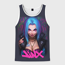 Мужская майка без рукавов League Of Legends ARCANE JINX