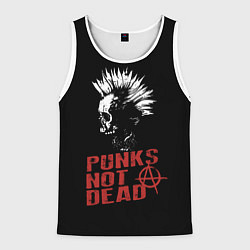 Мужская майка без рукавов Punks Not Dead