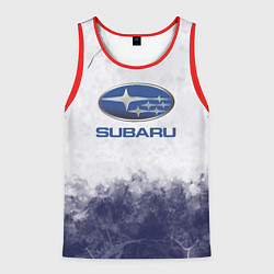 Мужская майка без рукавов Subaru Трещина