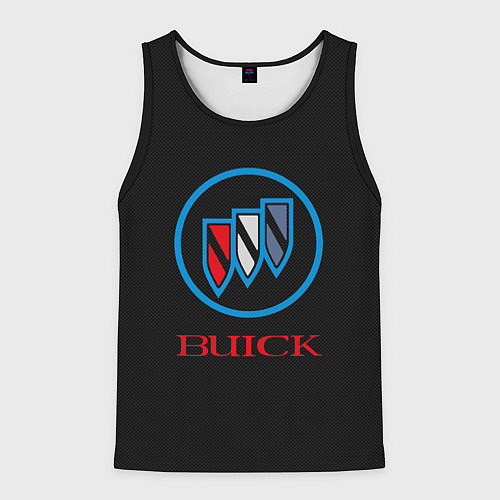 Мужская майка без рукавов Buick Emblem Logo / 3D-Черный – фото 1