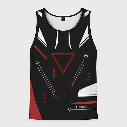 Мужская майка без рукавов Сайрекс Сyrex CS GO / 3D-Черный – фото 1