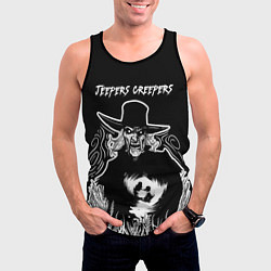 Майка-безрукавка мужская Jeepers Creepers, цвет: 3D-черный — фото 2