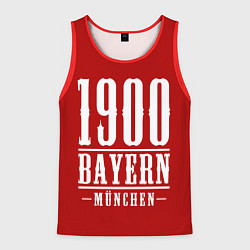 Майка-безрукавка мужская Бавария Bayern Munchen, цвет: 3D-красный