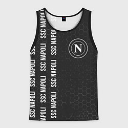 Майка-безрукавка мужская SSC NAPOLI Графика, цвет: 3D-черный