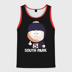 Майка-безрукавка мужская South Park - мультфильм Южный парк, цвет: 3D-красный