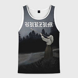 Майка-безрукавка мужская Burzum - Filosofem, цвет: 3D-белый