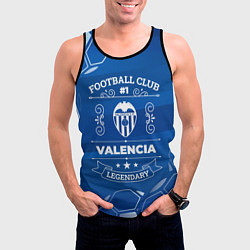 Майка-безрукавка мужская Valencia FC 1, цвет: 3D-черный — фото 2