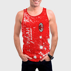 Майка-безрукавка мужская AC MILAN AC Milan Sport Арт, цвет: 3D-красный — фото 2