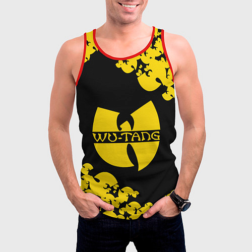 Мужская майка без рукавов Wu bats / 3D-Красный – фото 3