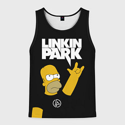 Мужская майка без рукавов LINKIN PARK ГОМЕР СИМПСОН, SIMPSONS