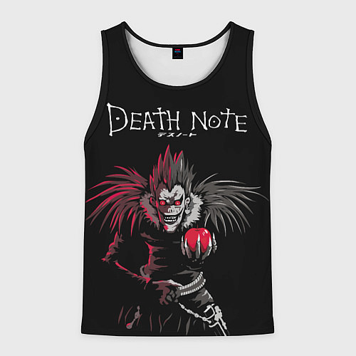Мужская майка без рукавов Тетрадь смерти Ryuk / 3D-Черный – фото 1