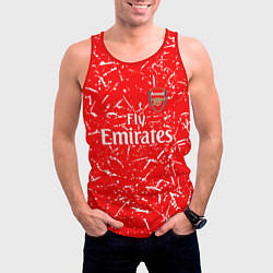 Майка-безрукавка мужская Arsenal fly emirates sport, цвет: 3D-красный — фото 2
