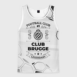 Мужская майка без рукавов Club Brugge Football Club Number 1 Legendary