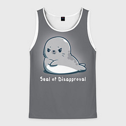 Мужская майка без рукавов Seal of Disapproval