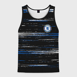 Майка-безрукавка мужская Chelsea челси лого, цвет: 3D-черный