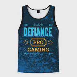 Майка-безрукавка мужская Игра Defiance: PRO Gaming, цвет: 3D-черный