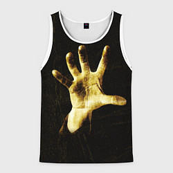 Майка-безрукавка мужская System of a Down дебютный альбом, цвет: 3D-белый