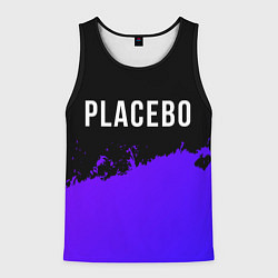 Мужская майка без рукавов Placebo Purple Grunge