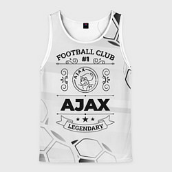 Мужская майка без рукавов Ajax Football Club Number 1 Legendary