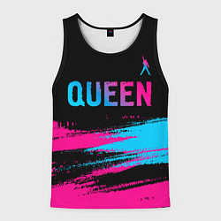 Мужская майка без рукавов Queen Neon Gradient