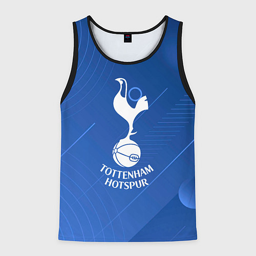 Мужская майка без рукавов Tottenham hotspur SPORT / 3D-Черный – фото 1