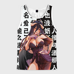 Мужская майка без рукавов Альбедо - Повелитель тьмы аниме