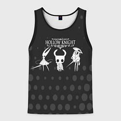 Майка-безрукавка мужская Hollow knight кружочки, цвет: 3D-черный
