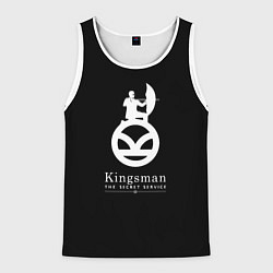 Мужская майка без рукавов Kingsman logo