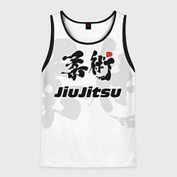 Майка-безрукавка мужская Джиу-джитсу Jiu-jitsu, цвет: 3D-черный