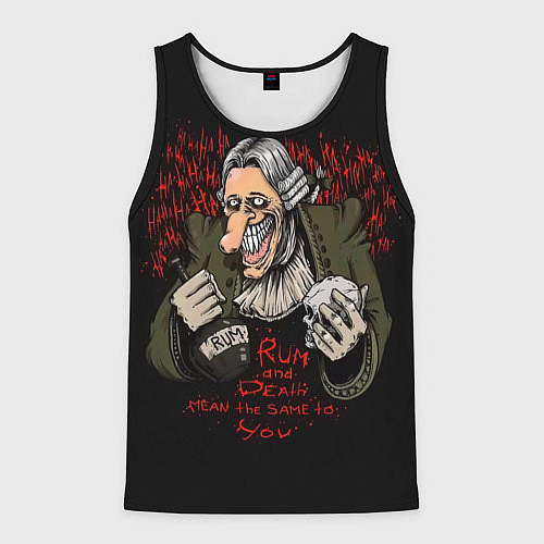 Мужская майка без рукавов Доктор Ливси Фонк / 3D-Черный – фото 1