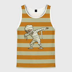 Майка-безрукавка мужская Mummys dab - Halloween, цвет: 3D-белый