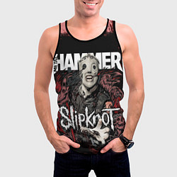Майка-безрукавка мужская Slipknot Hammer, цвет: 3D-черный — фото 2