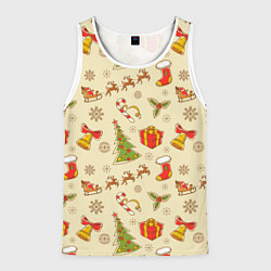 Мужская майка без рукавов С Новым 2023 Годом