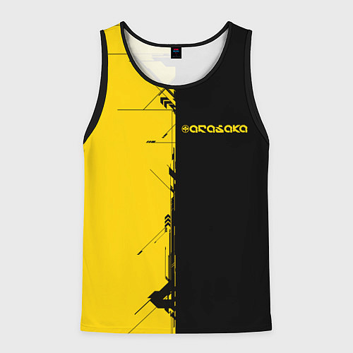 Мужская майка без рукавов Arasaka corporation / 3D-Черный – фото 1