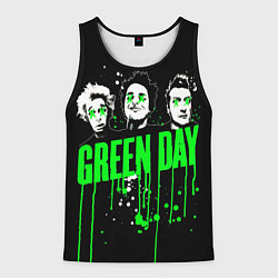 Мужская майка без рукавов Green day paint