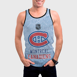 Майка-безрукавка мужская Montreal Canadiens - NHL, цвет: 3D-черный — фото 2
