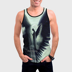 Майка-безрукавка мужская Devil may cry, цвет: 3D-черный — фото 2