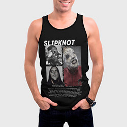 Майка-безрукавка мужская Slipknot текст песни The Devil in I, цвет: 3D-черный — фото 2