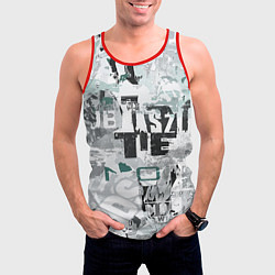 Майка-безрукавка мужская Ice Tea Style, цвет: 3D-красный — фото 2