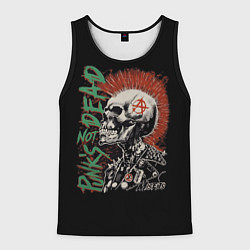 Мужская майка без рукавов Punks not dead