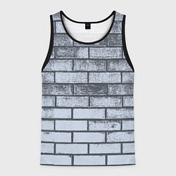Мужская майка без рукавов Grey wall