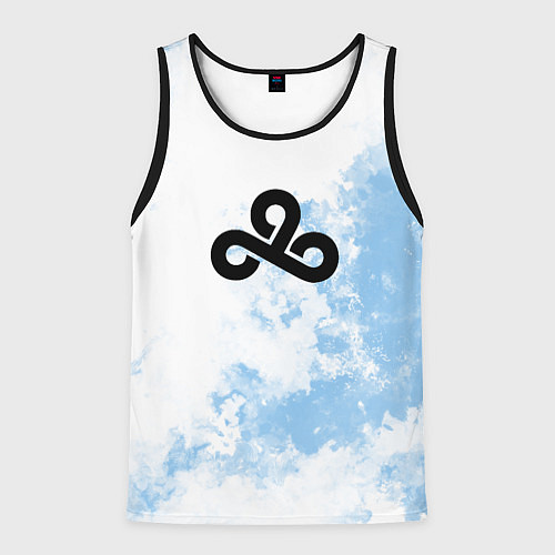 Мужская майка без рукавов Cloud9 Облачный / 3D-Черный – фото 1