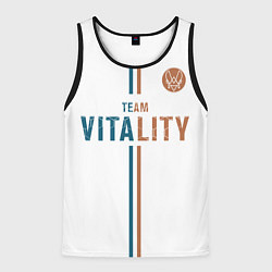 Мужская майка без рукавов Форма Team Vitality white