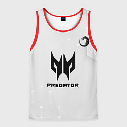 Мужская майка без рукавов TNC Predator white