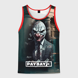 Мужская майка без рукавов Payday 3 mask