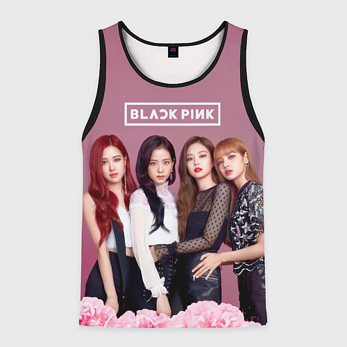 Мужская майка без рукавов Blackpink girls / 3D-Черный – фото 1