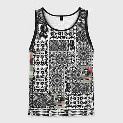 Мужская майка без рукавов Орнамент древних цивилизаций